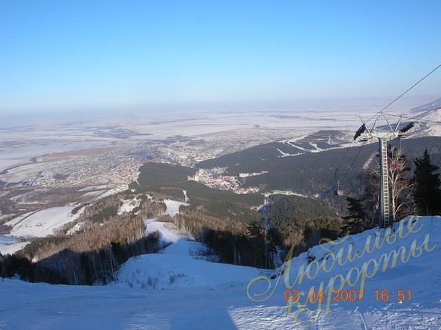 Вид с горы Церковка,Белокуриха © Светлана Шагако